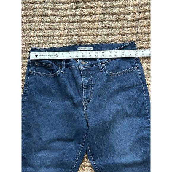 Levi's 315 Shaping Bootcut Jeans Women's Size 32 Blue Denim Stretch - Picture 5 of 7